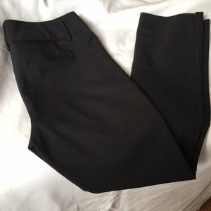 Black ankle pants size 2